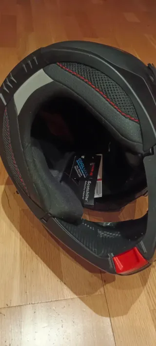 Casco integral moto negro