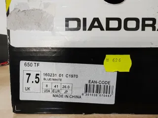 Scarpe da calcetto Diadora blu e bianche