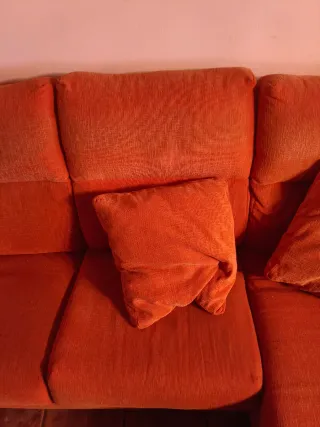 Sofá Chaiselong Naranja