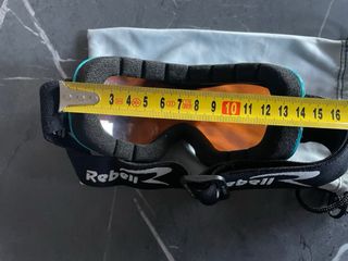 Maschera sci azzurra Rebell