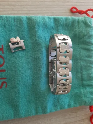 Pulsera Tous Oso acero inoxidable
