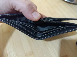 Cartera y monedero Salvador Bachiller negro