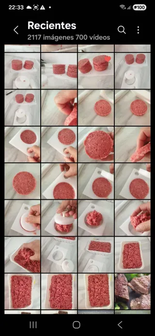 Moldeador Hamburguesas Caseras Profesional