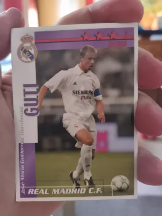 Cromo Guti Real Madrid C.F.