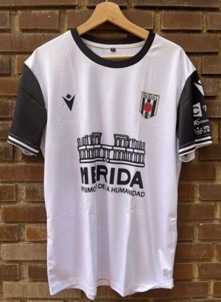 Camiseta AD Merida Blanco y Negro