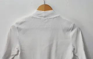Camiseta manga 3/4 blanca Zara mujer Talla L