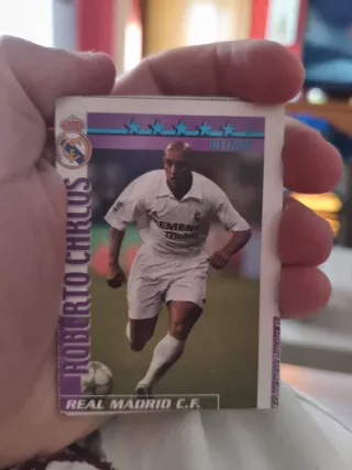 Cromo Roberto Carlos Real Madrid C.F.