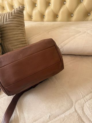 Borsa Prada vintage pelle marrone tracolla