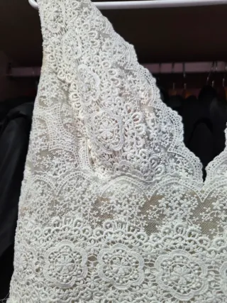 Vestido de Novia Blanco Encaje a medida