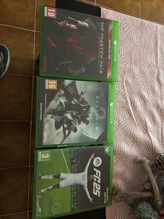Juegos Xbox One: MGS V, Destiny, FC 25