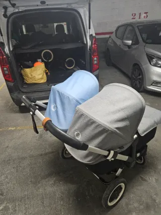 Carrito Gemelar Bugaboo Donkey. Cochecito doble