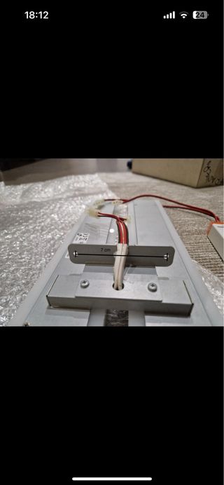 Luci specchio bianche in vetro