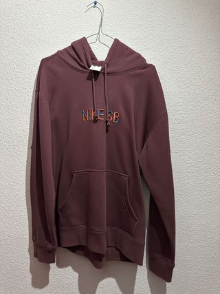 Sudadera Nike SB Morada Bordada