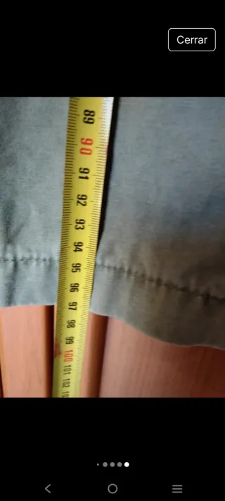 Vestido safari verde sin mangas