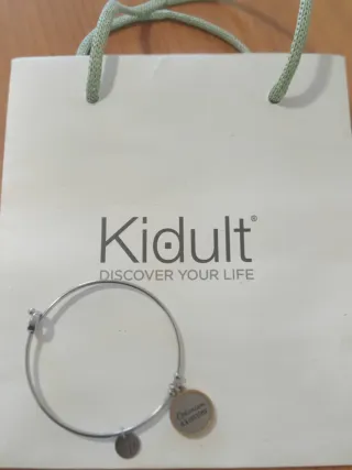 Pulsera Kidult Bañada en Oro y Plata