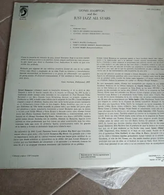 Vinilo Jazz Document Lionel Hampton Vol. 3