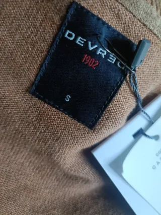 Jersey de rombos marrón y verde