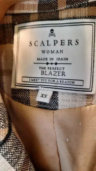 Americana/Blazer Scalpers mujer