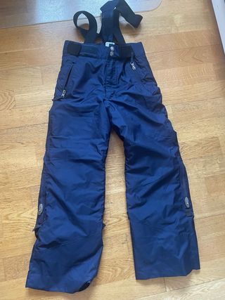 Pantalón sci bambino Decathlon blu 6-8 anni
