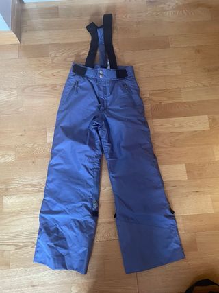 Pantalón sci bambino Decathlon blu 6-8 anni