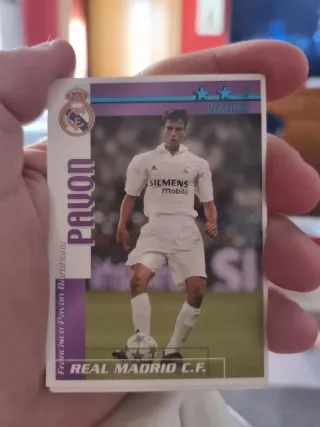 Cromo Francisco Pavón Real Madrid C.F.