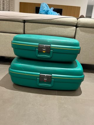 Set 2 valigie Roncato verdi