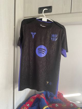 Camiseta Kobe Bryant x FC Barcelona Negra/Morada