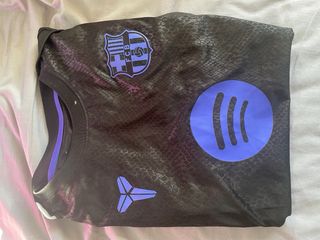 Camiseta Kobe Bryant x FC Barcelona Negra/Morada