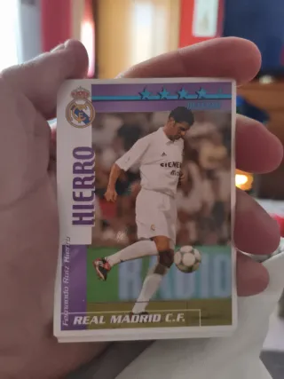 Cromo Fernando Hierro Real Madrid