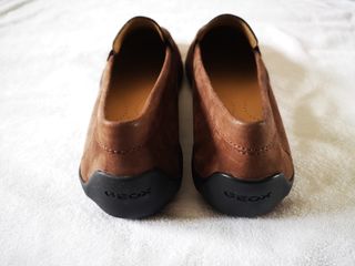 Mocassini Geox donna pelle scamosciata