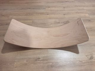 Tabla de equilibrio curva madera