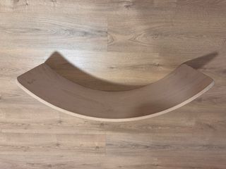 Tabla de equilibrio curva madera