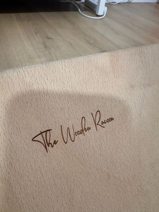 Tabla de equilibrio curva madera