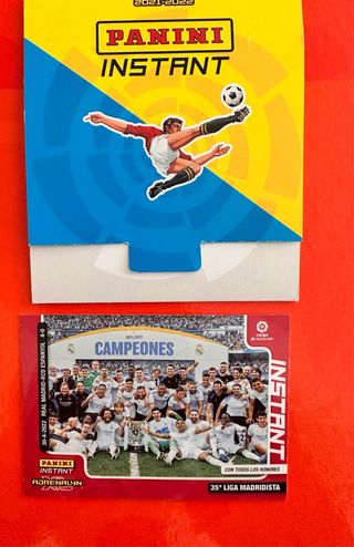 Panini Instant Real Madrid Campeones 2021-2022