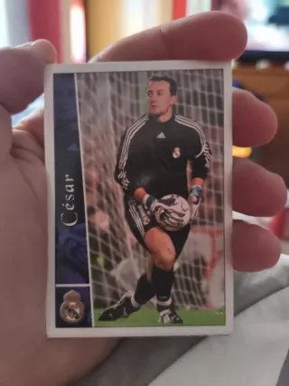 Cromo Real Madrid César