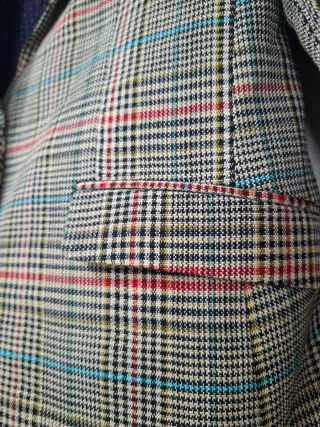 Chaqueta Gales García Madrid cuadros