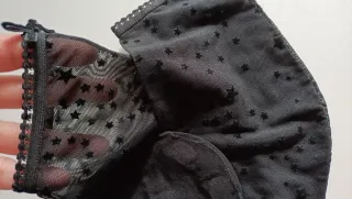 Calcetines Calzedonia negros con encaje