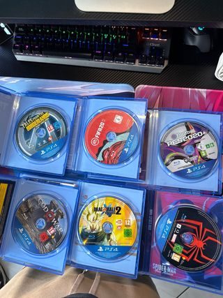 Ps4 Slim Sony Nera 500gb + 6 giochi