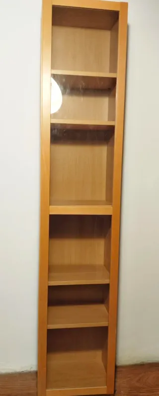 Armario Vitrina Madera y Cristal