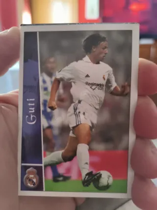 Cromo Guti Real Madrid