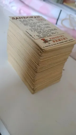 Lote Cromos Sandokan figurine Panini