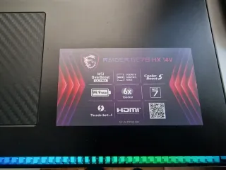 MSI Raider Gaming GE78 14V