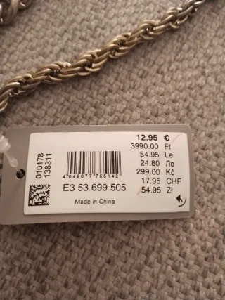 Pulsera bronce anudada a estrenar