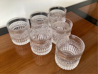 6 Vasos de Whisky de Cristal