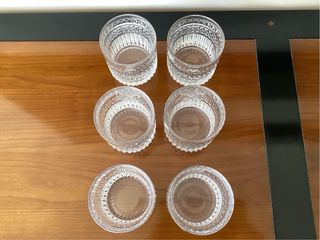 6 Vasos de Whisky de Cristal