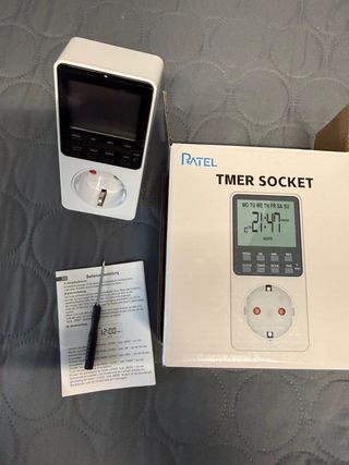Enchufe Temporizador RATEL Blanco