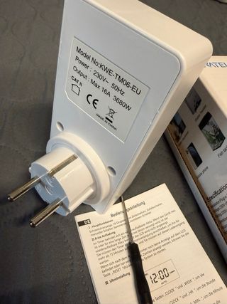 Enchufe Temporizador RATEL Blanco