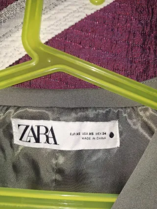 Chaleco de vestir Zara gris Talla M