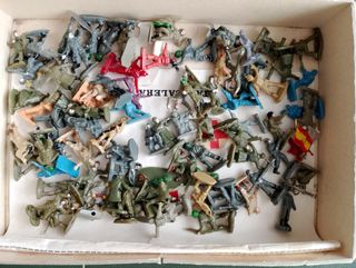 Soldados de plástico vintage