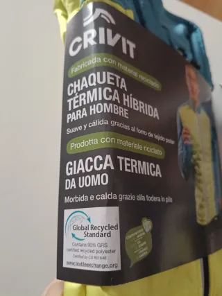 Chándal Térmico Crivit Hombre